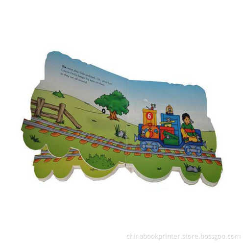 3D Pop Up Shaped Book Children Shape Books Printing